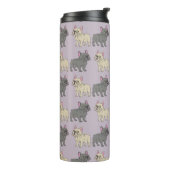 Frenchies, Purple Thermosbeker (Gedraaid links)