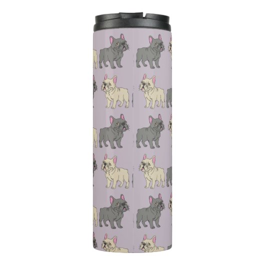 Frenchies, Purple Thermosbeker (Achterkant)