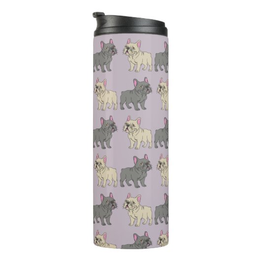 Frenchies, Purple Thermosbeker (Geroteerd rechts)