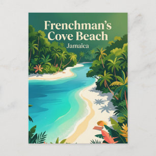 Frenchman's Cove-strand Jamaica Briefkaart