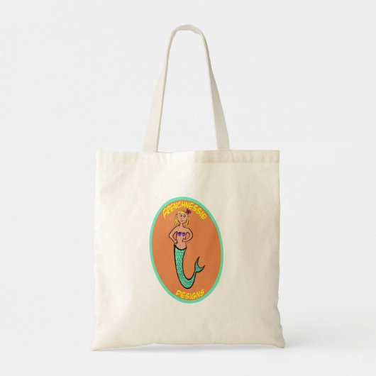 Frenchnessie Design Tote Bag (Achterkant)