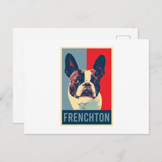 Frenchton Dog Briefkaart (Voorkant / Achterkant)