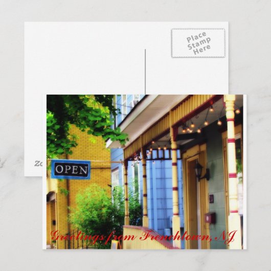Frenchtown Briefkaart (Voorkant / Achterkant)