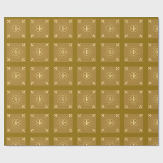 Frenchy-koffie Cadeaupapier (Vlak)