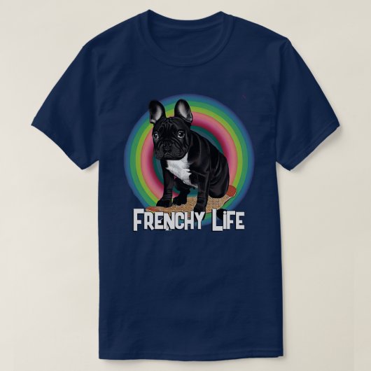 Frenchy leven t-shirt (Design voorkant)