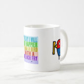 Frenh Fry cup Koffiemok (Voorkant rechts)