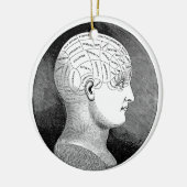 Frenologie Keramisch Ornament (Links)