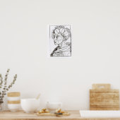 Frenologie Poster (Keuken)