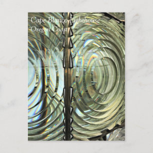 Frensel Lens, Cape Blanco Lighthouse, oregon Coast Briefkaart