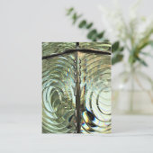 Frensel Lens, Cape Blanco Lighthouse, oregon Coast Briefkaart (Staand voorkant)