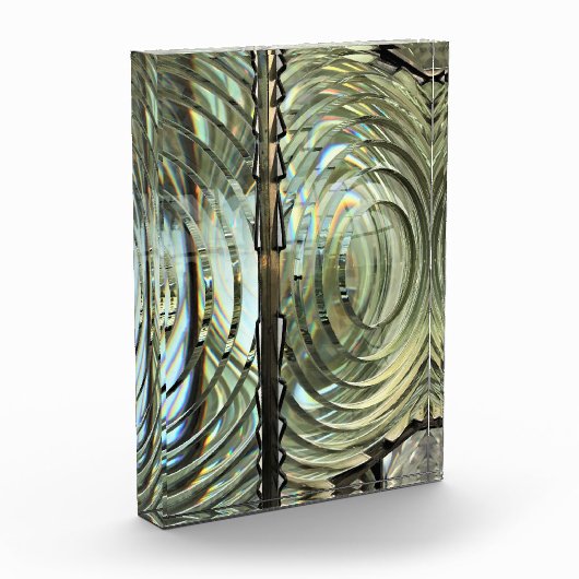 Frensel Lens, Cape Blanco Lighthouse, oregon Coast Fotoblokken (Links)