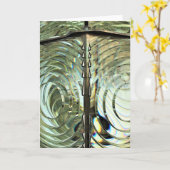 Frensel Lens, Cape Blanco Lighthouse, oregon Coast Kaart (Gele Bloem)