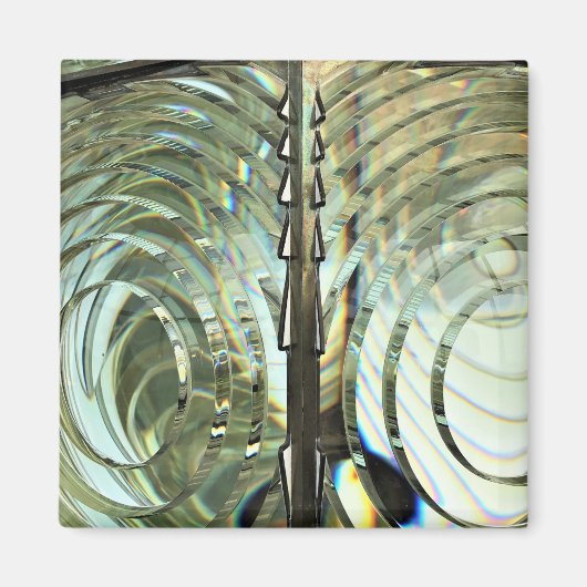 Frensel Lens, Cape Blanco Lighthouse, oregon Coast Magneet (Voorkant)