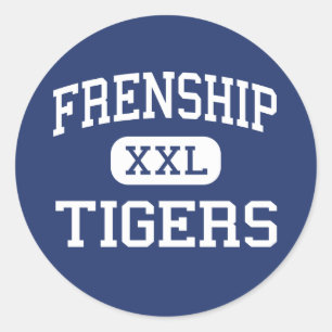 Frenship - Tijgers - Junior - Wolfforth Nederland Ronde Sticker