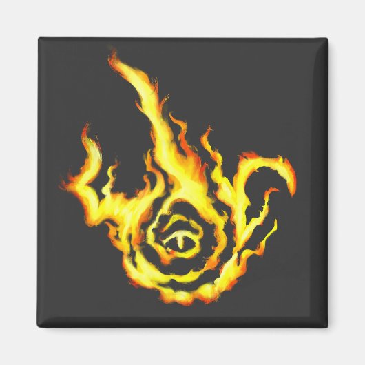 frenziedflamesymbolmadnessculteldenmagnetima magneet (Voorkant)