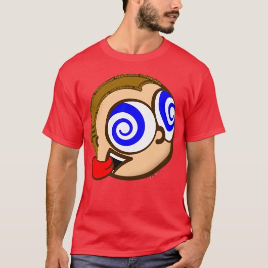 FRENZIEDminds T-shirt featuring CRAZY! (Voorkant)