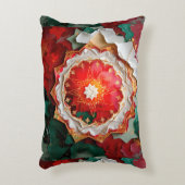 Frequency Abstract Christmas Festive Sovereignty Accent Kussen (Voorkant(Verticaal))