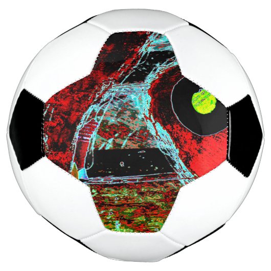 Frequency Serpent – Abstract Energy Compact Mirror Voetbal (Gedraaid)