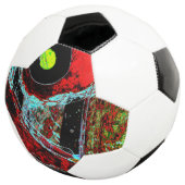 Frequency Serpent – Abstract Energy Compact Mirror Voetbal (Drie kwart)