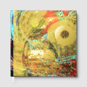 Frequency Serpent Abstract Energy Foil Guest Book Gastenboek (Voorkant)