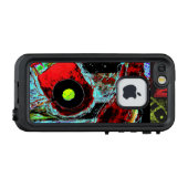 Frequency Serpent – Abstract Energy LifeProof LifeProof iPhone Hoesje (Achterkant (horizontaal))