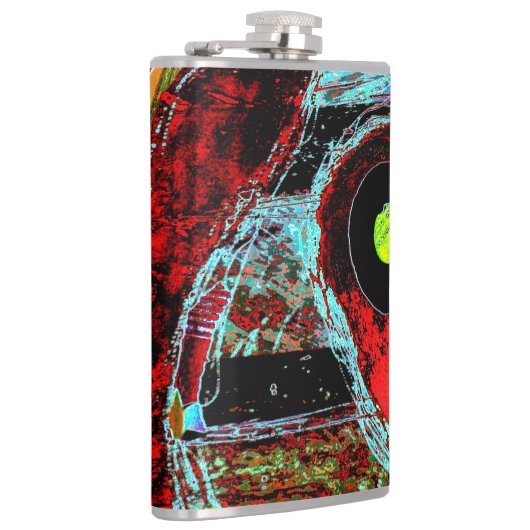 Frequency Serpent – Digital Abstract Energy Vinyl  Heupfles (Rechts)