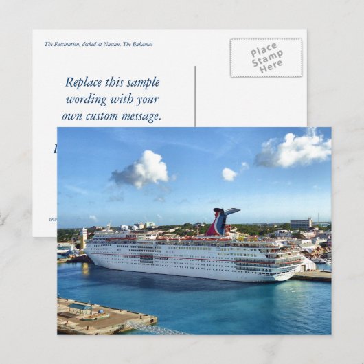 Frequent bezoek briefkaart (Voorkant / Achterkant)