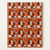 Frequent Flyer Halloween Heks Riding Broomstick Planner (Achterkant)