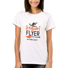 Frequent Flyer Halloween Sinaasappel Zwart