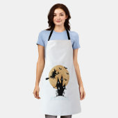 Frequent Flyer Heks Halloween T-shirt Perfect Schort (Gedragen)