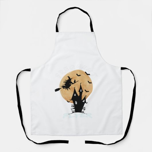 Frequent Flyer Heks Halloween T-shirt Perfect Schort (Voorkant)