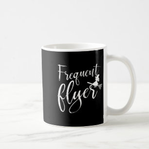 Frequent Flyer Heks Shirt Schattig Grappig Hallowe Koffiemok