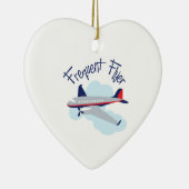 Frequent Flyer Keramisch Ornament (Rechts)