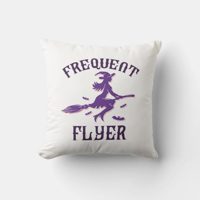 Frequent Flyer Kussen (Voorkant)