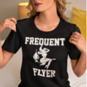 Frequent Flyer Leuke Heks Halloween Tri-Blend Shirt