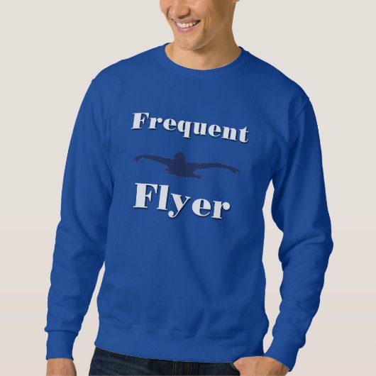 Frequent Flyer Swim Sweatshirt (Voorkant)