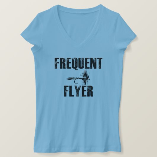 frequent flyer t-shirt (Design voorkant)
