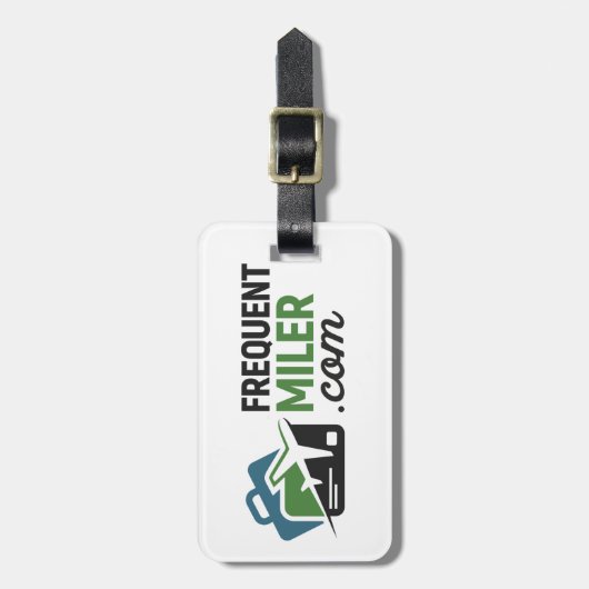 Frequent Miler Bagage Label (Voorkant verticaal)