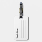 Frequent Miler Bagage Label (Achterkant verticaal)