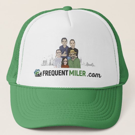 Frequent Miler Party van 5 Trucker Hat Trucker Pet (Voorkant)
