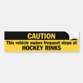 Frequente stoppen (Hockey) Bumpersticker (Voorkant)