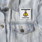 Frequente stoppen vierkante button 5,1 cm (In situ)