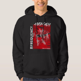 Frequentie Anomaly Science Abstracte Streetslijtag Hoodie