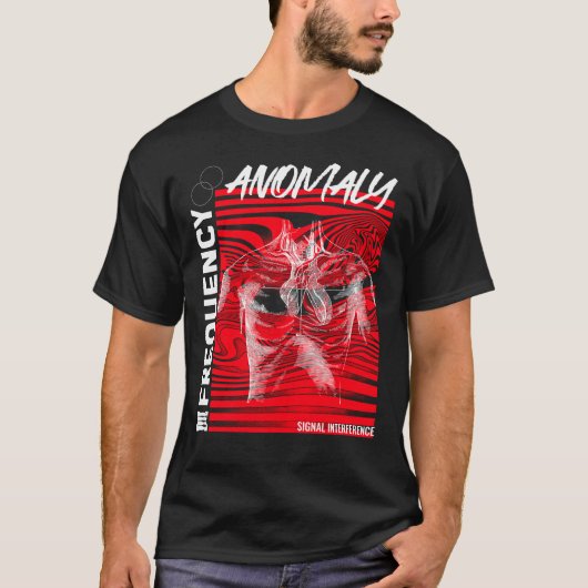 Frequentie Anomaly Science Street Draag T-Shirt (Voorkant)