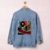 Frequentie Serpent – Abstracte Energie Compacte Sp Denim Jacket (Hangar)