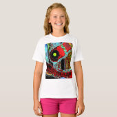 Frequentie Serpent - Abstracte Energie Compacte Sp T-shirt (Voorkant volledig)