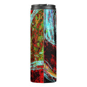 Frequentie Serpent - Abstracte Energie Compacte Sp Thermosbeker (Achterkant)