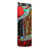 Frequentie Serpent - Abstracte Energie Compacte Sp Thermosbeker (Geroteerd rechts)