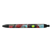 Frequentie Serpent – Abstracte Energie Compacte Sp Zwarte Inkt Pen (Voorkant)