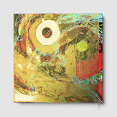 Frequentie Slang Abstracte Energie Folie Gastboek Gastenboek (Achterkant)